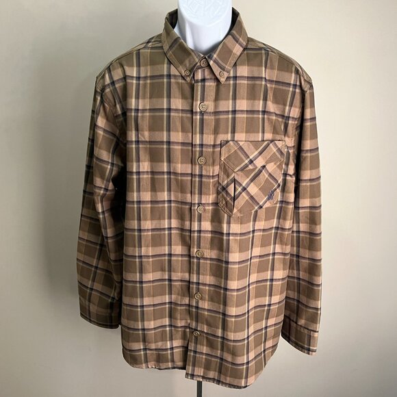 AKHG Alaskan Hardgear Duluth Trading Co. Men's wool blend shirt Large L EUC - Picture 2 of 6